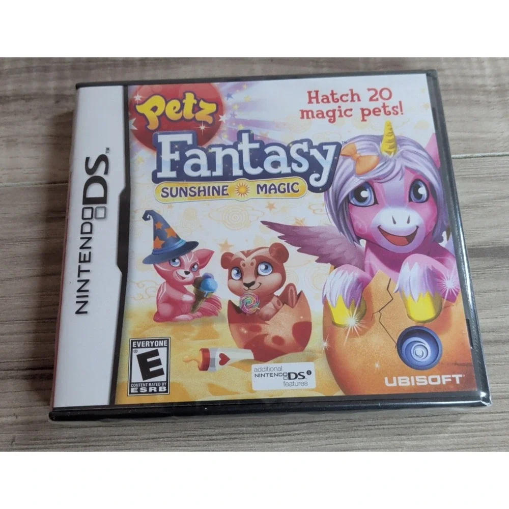Petz Fantasy: Sunshine Magic (Nintendo DS, 2010) DS NEW SEALED